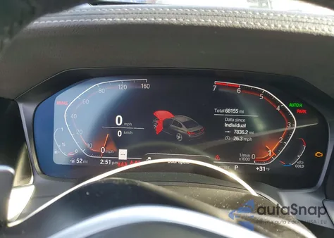 2020 BMW 330Xi z USA, uszkodzony, nr VIN 3MW5R7J08L8B45281